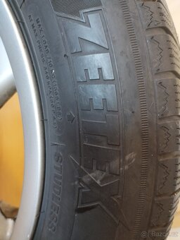 alu kola 5x112 Mercedes + pneu zimní R16 205/60 - 9