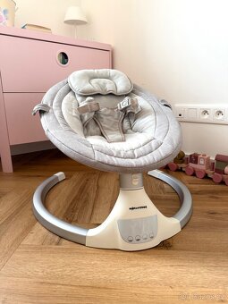 Elektrická houpačka a lehátko Mama Kiddies Premium 2v1 s - 9