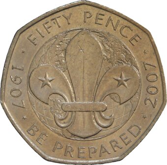 50 pencí pamětní mince 1973 - 2018 výběr (cena za ks, ČTĚTE) - 9