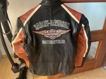 Nová kožená bunda Harley Davidson s visačkami - 9