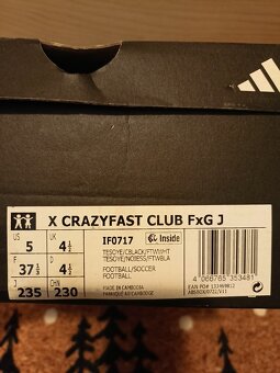 Dětské kopačky Adidas, vel. 37 1/3. - 9