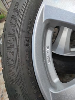 Sada kola alu disky R16 5x112 + letní pneu Dunlop 205/55/R16 - 9