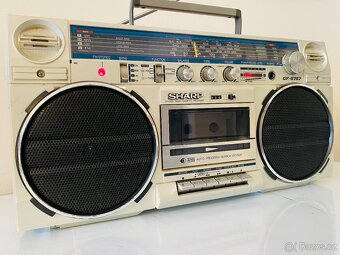 Radiomagnetofon/boombox Sharp GF 5757, rok 1985 - 9