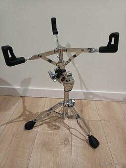 Yamaha Maple Custom+Paiste Twenty+Pearl Morgan Rose Bici - 9