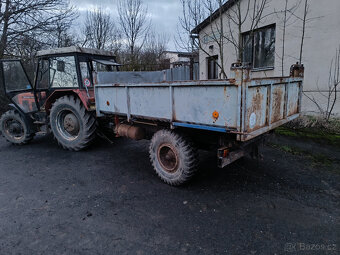 Sklápěcí přívěs traktor, bez SPZ, nosnost 5tun (dvoukolka ) - 9
