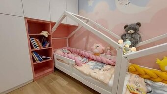 Dětská domečková postel 80x200cm - 9