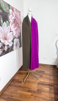 YVES SAINT LAURENT Vlněná Šála - 9