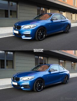 BMW F22 F23 LIP SPLITTER SPOILER - NOVÉ - 9