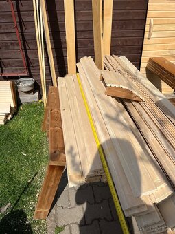 Sauna - materiál na finskou saunu - 9