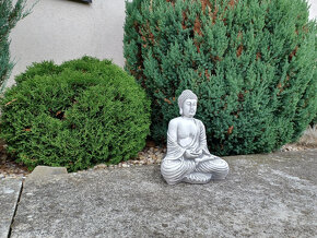 Buddha velky z betonu - Novy - vyska 60 cm - 9