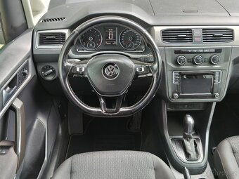VW Caddy MAXI 1.4 TSi 92kw,DSG,r.2017,138TKM,2xklíč,NOVÁ STK - 9