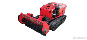 RC lesni fréza zaběr 80cm ,pásový podvozek diesel - 9