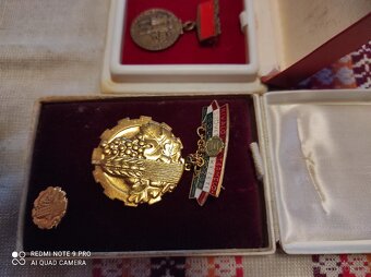 Plakety s medajle - 9