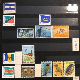 Album známek Amerika, USA, Latinská Amerika - 9