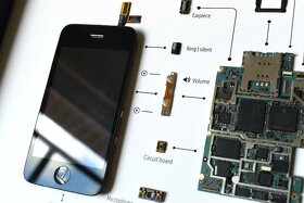 Nástěnný obraz iPhone 3GS dekorace bytu, kanceláře nebo dar - 9
