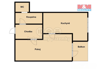Prodej bytu 1+kk, 24 m², Praha, ul. Dělnická - 9