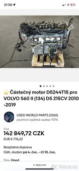 Motor Volvo D 5244 T15 - 9