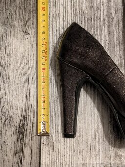 Krásné stříbrné lodičky vel 36 - 9