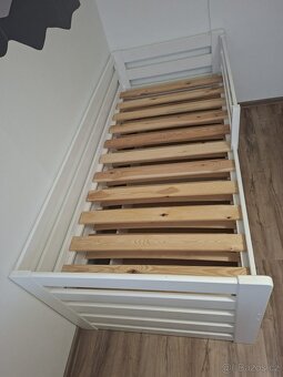 Postel 90x200 SENSO s přistýlkou a 2 zasuvkami - 9
