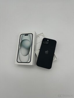iPhone 15 256GB Black + ZÁRUKA - 9