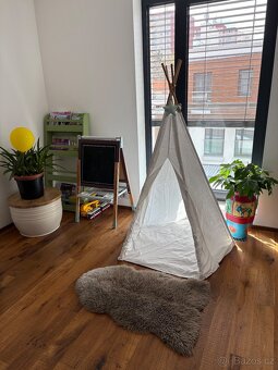 Dětský stan na hraní / teepee - 9