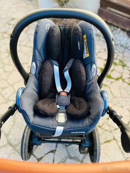 Kočárek Kinderkraft Prime 2v1 + vajíčko Maxi-Cosi s isofixem - 9