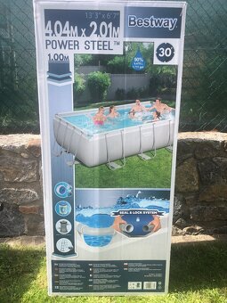 Bazén Bestway 4,04x2,01x1m s příslušenstvím - 9