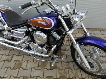 YAMAHA DRAGSTAR 650, CUSTOM,. /. Stav EXKLUZÍVNY.. - 9
