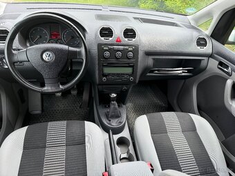 Vw Caddy STYLE 1.9tdi 77kw ,alu,park.senzor 7.míst - 9