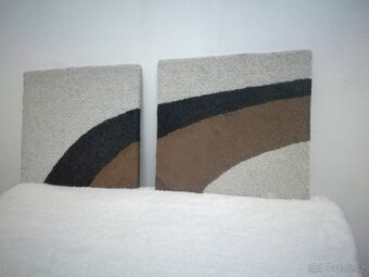 NOVÝ - obraz z kamínků přírodní POZOR čtěte - 9