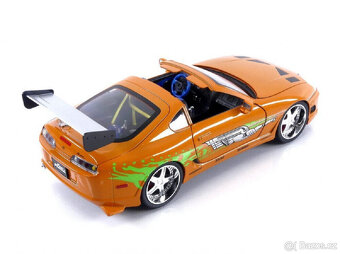 Model 1:18 Toyota Supra Brian's 1995 Movie Fast 2001 - 9