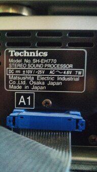 Technics Hifi věž SL -EH 770 - 9