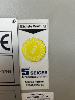 Zyklen Drehmaschine: SEIGER, Typ: SLZ 570E - 9