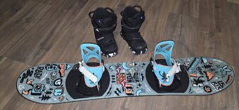 Dětský snowboard 100 cm Burton + boty 29 - 9