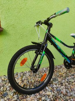 Značkové dětské kolo Superior 20" (černá/zelená) - 9