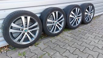 Alu kola 5x112 r17 originál Škoda Octavia II - 9