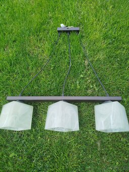 Prodám závěsný lustr (3)+Led žárovky - 9