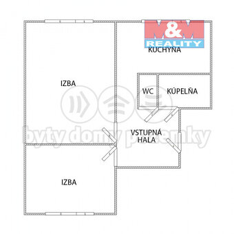 Pronájem bytu 2+1, 57 m², Aš, ul. Vladivostocká - 9