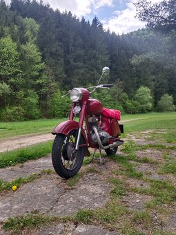 Jawa 250 353 kývačka - 9