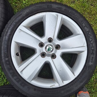 originál sada škoda superb 2 225/45 R17 - 9