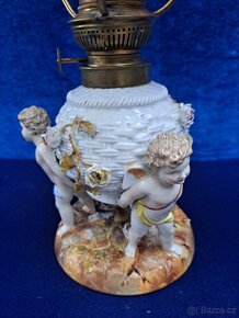 Petrolejová lampa značená andělé - 9