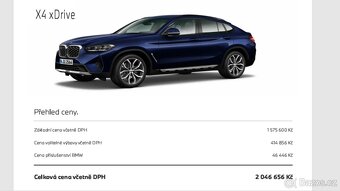 ✅ BMW X4, M. r. 2023, jen 80.000km, pův.cena přes 2mil✅ - 9