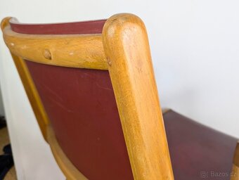 Retro židle s područkami - František Jirák - 9