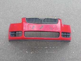 Skoda Fabia 2 - přední kapota, blatník, nárazník - 9