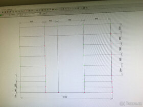 Šatní skříň Quadra, 315 cm dekor dub vyrobeno v Německu - 9