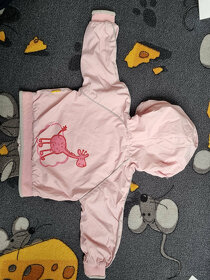 dětské bundy, kombinéza a vesta vel. cca 86/92 - 9
