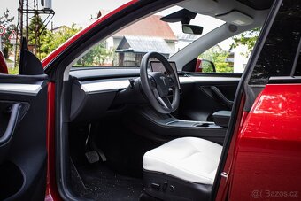Tesla Model Y Long Range AWD, Biely interiér, Tepelko, DPH - 9
