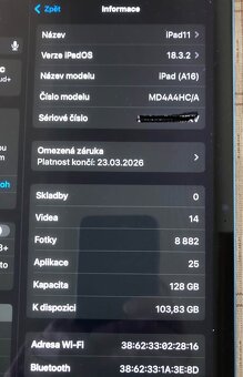 Apple iPad 11 A-16 128GB WiFi+Magic Keyboard nový - 9