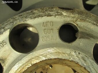 ALU kola AUDI 7,5X16ET45 a zimní pneu SAVA - 9