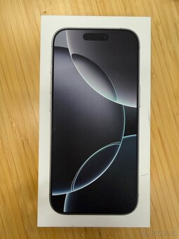 iPhone 16 Pro 128GB, bílý titan, baterie 98%, záruka 11/2026 - 9